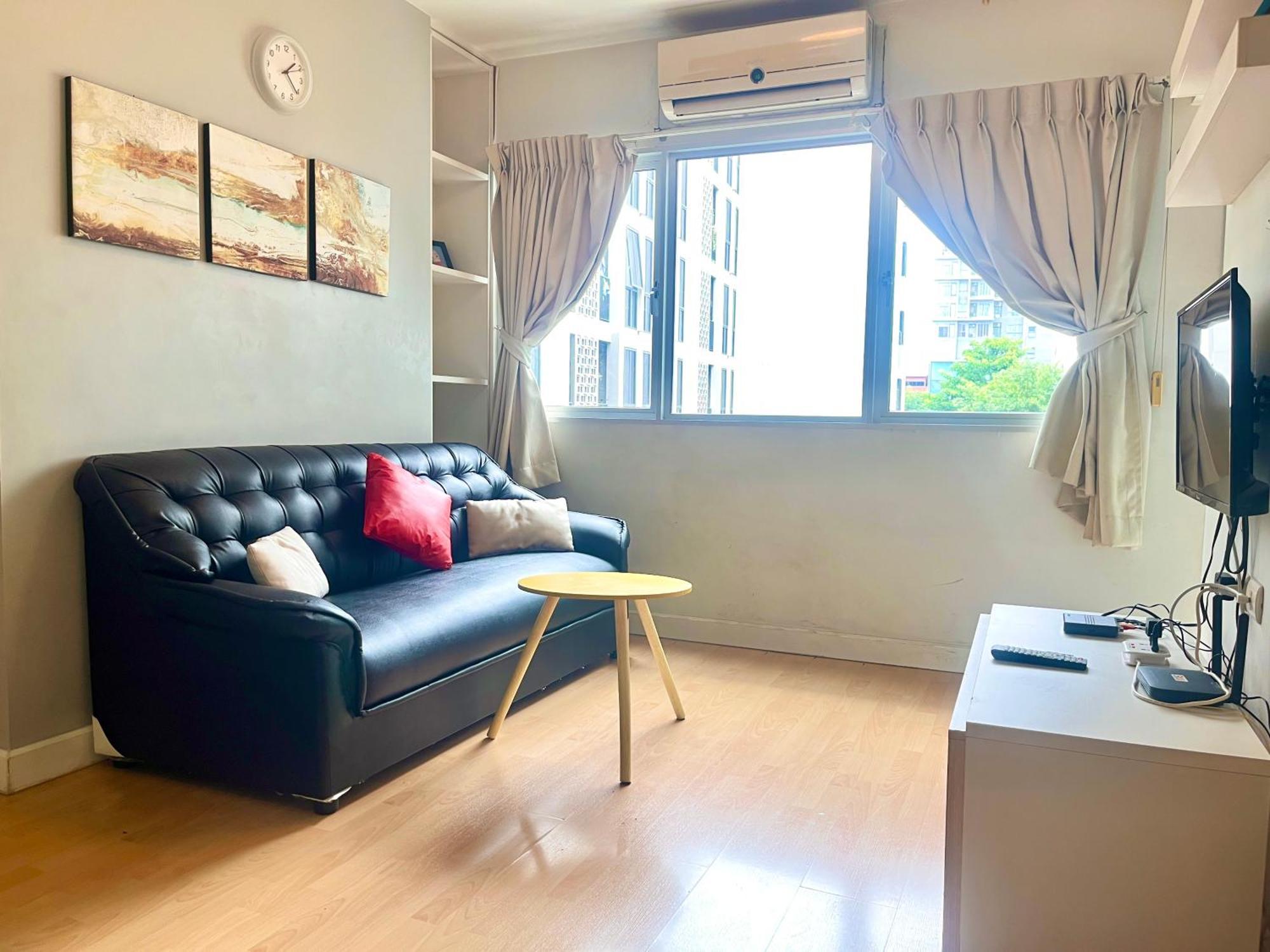 1Br Condo 5 Min To Bts 1000Mbps Fiber Wi-Fi Бангкок Екстер'єр фото